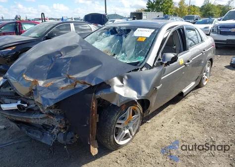 2008 Acura Tl 3.2 из США, поврежденный, VIN 19UUA662X8A023111
